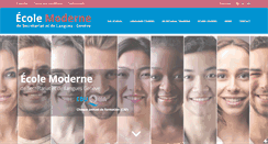 Desktop Screenshot of ecole-moderne-geneve.com